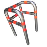 [배송비착불] 스텐 소화전 보호대 3방향 비상안내 경보장치 위험방지 : 블루넥스트