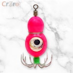 더블킬 주짱 왕눈이 점등애자 14호 핑크 바다채비 집어용 발광 애자 1개 : 다랑유통