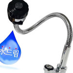 수드림 L형 직분사 코브라 주방수도 자바라 입수전 부엌 싱크수전 업소용 수전교체 씽크대 : bathtwo