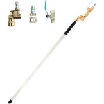 10175022 청소솔 브러쉬 다용도 청소용품 라디에이터 킬리너 - 청소용 툴 누출 방지 기능 장착 180도 회전 블로워 트럭카 RV 에어컨 HVAC... 