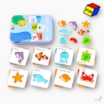 SS IQEQ 영어기초 퍼즐세트 해양 영어공부 : 실버스완