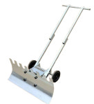 바퀴 제설기 바퀴달린 넉가래 축사 제설 진입로 운동장 두꺼운 2mm : 온고잉샵