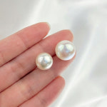 로맨틱 진주 귀걸이 (2size) N146 : 알제브