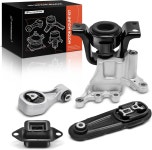 닛산 센트라 2013-2019 주크 2011-2012 L4 1.6L 1.8L Replace# 113503SG0A 112201KG0A와 호환되는 A-프리미엄 4PCS 엔진 모터 : 월곶마켓