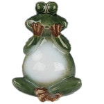 개구리 장식 드라이아이스컵 스시 데코 플레이팅 도자기 A.장식J3410 : 사도알멜피