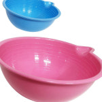 원형(1호) 22cm 쌀바가지 물바가지 약수터 주방 물청소 목욕 곡물 튼튼한 휴대용 : bathtwo