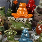 개구리 장식 드라이아이스컵 스시 데코 플레이팅 도자기 A.장식J3410 : 사도알멜피