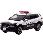 히코 세븐 H7432304 레이즈 1/43 닛산 X트레일 S e4ORCE T33 2023 홋카이도 고속도로 교통대 차량, 완성품 DH4705186 : 현앤팜므