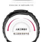 호환 시계줄 밴드 교체 DIESEL 실리콘 메탈 스트랩 워치 : 소로소로51