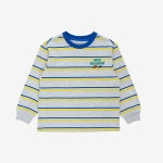 뉴발란스 키즈 스트라이프 긴팔티 B1 NK9BG1303U AC 59 39 26 : 프레씨유2