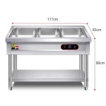 업소용 보온배식대 한식뷔페 함바집 보온통 셀프바 : 직구나랑해