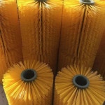 스윙 카우 브러쉬 회전 바디 우사 롤러 동물원 빗질 목초지 : 라라아상회