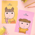 ka 마루는강쥐 클리어파일 10개입 (2종 택1) 약 220x310mm PP소재 문서 깔끔 정리 생활 방수 기능 트윈템 : 토루랜드