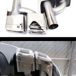 듀얼 사각 머플러팁 테일파이프 다크 절단 팰리세이드 배기 : 소로소로51