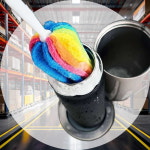 무지개 텀블러 세척솔 주방 머그컵 출산 유리병 : 매 직