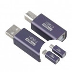 무선 악기 연결 USB B타입 변환 젠더 2개입 480Mbps 전자피아노 드럼 미디 장비 프린터 스캐너 호환용 : 쉴드몰