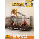 조립식 닭장 사육장 50x33x42 철장 닭둥지 부화장 겸용 소형 가금류 사육 케이지 닭 1마리용 : 제이라운즈