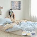 모던하우스 ON 소프티소프티 60수 고밀도 Q 차렵이불 3 color : 오버시픽