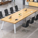 회의 테이블 대형 탁자 책상 원목 사무실 연수 : 세븐트렌드몰