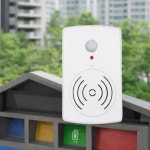 센서형 음성안내기 음성 경보기 자동 안내 방송기 적외선 무선 태양광 : 노마드드림3