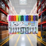 유성매직 12색 1세트 방수기능 지워지지않는 공장 비품 : 매 직