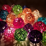 메카닉시티 20개 꽃병 필러 장식용 볼 2.4/2/1.6/1.2인치 화이트/레이크 블루/스카이 블루/그레이 위커 라탄 데코 홈 데코용 센터 White... 