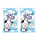 말랑카우 밀크 79g 카라맬 캬라멜 카라멜과자 카라멜대량구매 2개 달콤한 간식 미니스낵 카 : 올트랜드