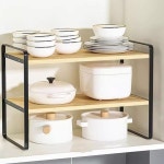 10215492 랙 거치대 키친 주방 정리대 수납 YXSNG 탁상 적층 선반 폭 40 깊이 20 높이 36cm 싱크 하 조미료 50 36 주위 디자인 4 스파이스... 