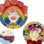 어린이 얼굴 액자 만들기 세트 가족만들기 어린이체험교구 토들러공예 : 테인