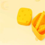 루나앤비비 치즈모양 케이스 미니악세사리보관함 미니소품케이스 : 루나앤비비