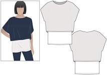 스타일 아크 바느질 패턴 - 달리아 튜닉 (04-16 사이즈) Sizes 04-16 : 바이마겟