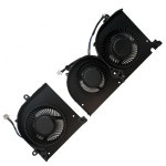 Siakoocty New CPU + GPU Cooling Fan Replacement for MSI GS75 P75 WS75 MS-17G1 MS-17G2 MS-17G3 P/N: : 아우레오오