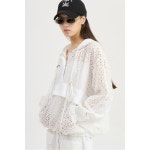 [럭키슈에뜨][Atelier] Check Hood Anorak Jumper (white) LFUAM25800WHX : LUCKY CHOUETTE
