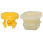 14pcs 도어 락 로드 클립 도먼 75450을 대체하는 포드용 75450 크라이슬러용 쉐보레 실버라도용 5/32인치(4mm) 사이즈 GM 트럭 C K 픽업용... 