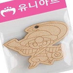 팬시우드 소고 미술놀이 미술재료 만들기재료 : 블루문컴퍼니