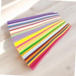 다채로운 색상 종이 접기 재료 미술 놀이 교육 활동 손끝 발달 창의력 향상 : 나우바움