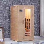 가정용 건식사우나 편백 실내 훈증 찜질방 1인 펜션 1인용 : 썬비디아