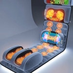 지압침대 접 A. 판 선물상자 에디션 가죽 5in 96개 마사지 허리 및 종아리 상온 가열 : 모노필드