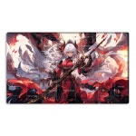 Mlikemat Playmat Blazing Cartesia, TCG OCG CCG 트레이딩 카드 게임 매트 마우스 패드 존 + 가방 포함 (Z0039-396-A) : 최강인커머스