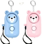 휴대용 곰 캐릭터 디자인 개인 비상 경보 발생 장치 여성용 어린이용 야간 외출 : 띠어데이