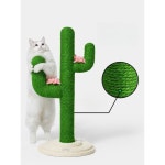 고양이 선인장 스크래쳐 스탠드 그린 타워 놀이터 스트레스 스크래치 : 맨인직구