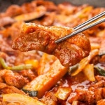 한끼 VDG 불고기 혼밥 매콤오리 저메추 오리불고기 간편 3팩 집밥 오늘뭐먹지 300g : 지에스24