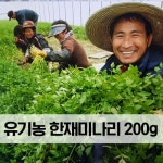 국내산 유기농 한재 미나리 200g 생미나리 : HIHIgogo