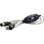 미디 키보드 피아노 컨트롤러 USB-MIDI 인터페이스 케이블 어댑터 MidiIn-Out 음악 피아노에서 PC로 : 어쩐지 바닐라