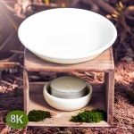 세라믹 향기로운 집 아로마 테라피 우드 아로마램프 오일버너 A type 3개 : 루프마켓90