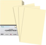 보리 메뉴 합법 사이즈 8.5 x 14 인치 67 벨럼 브리스톨 경량 카드 스톡 페이퍼 커버 | 팩당 250 장씩 1 리암 : 실버스트림 마켓 29