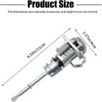 Vkinman 8 1970-F0000 앞좌석 운전석 파워 도어 잠금 실린더 키 2개 현대 엘란트라 2017 2018 2019 2020 교체 좌측 세트 텀블러 1팩... 