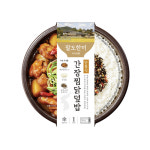 팔도한끼 안동식 간장찜닭덮밥 411g x 6개 : 푸드메이트 샵