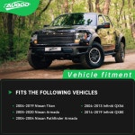 2004-2013 Infiniti QX56 2014-2019 QX80/05-20 닛산 아르마다 04-19 타이탄 AUQDD K620649 K620650 좌측 우측 2P 세트 : 추루추루픽