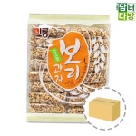 고소한보리과자 보리과자 아이들간식 미룡 사무실 간식 1BOX 400g 고소한 (10개입) : js24